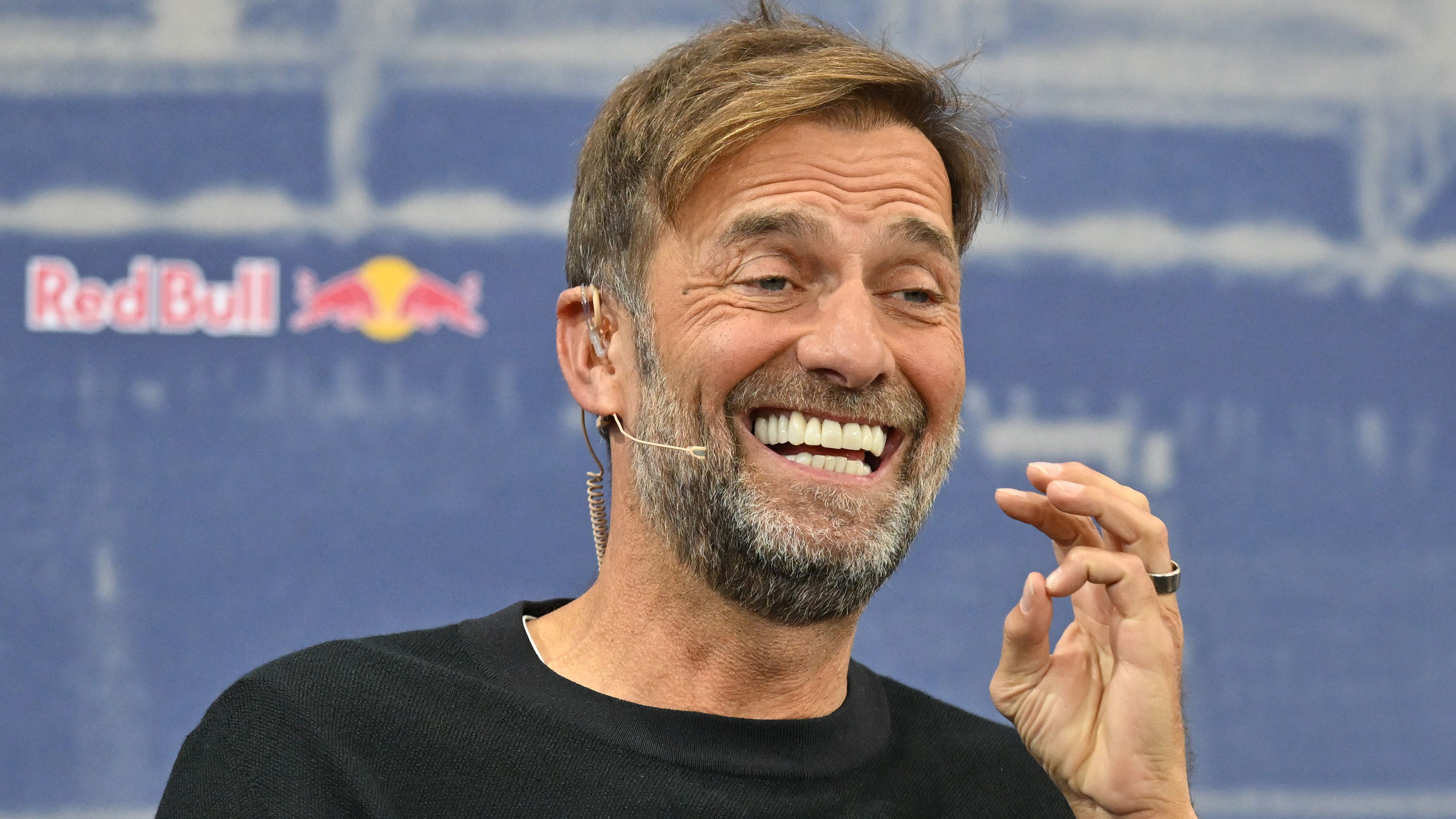 'Smart, successful, good looking...and me!' - Jurgen Klopp pokes fun of himself during Red Bull visit to Paris FC