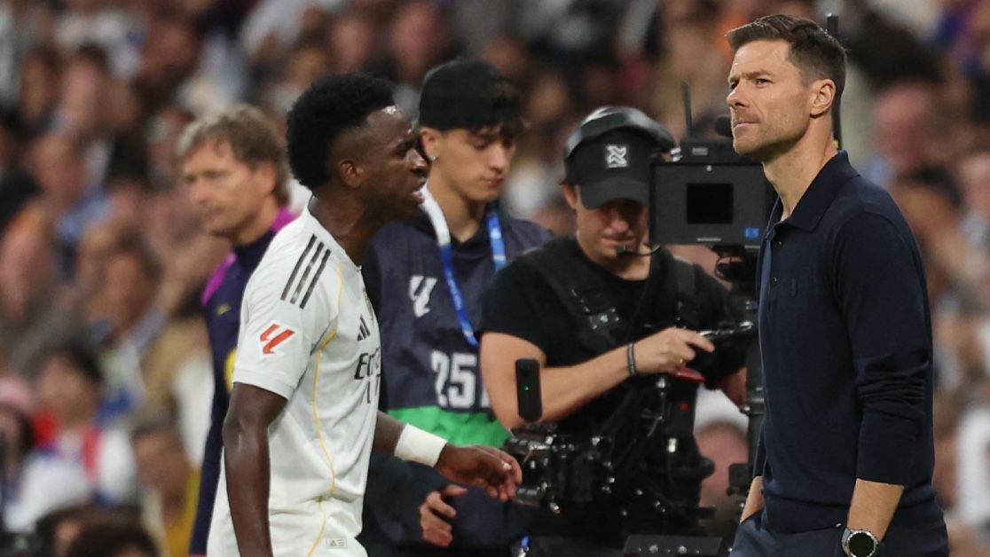 Vinicius Junior issues public apology to Real Madrid for his behaviour in El Clasico win over Barcelona - but neglects to mention Xabi Alonso
