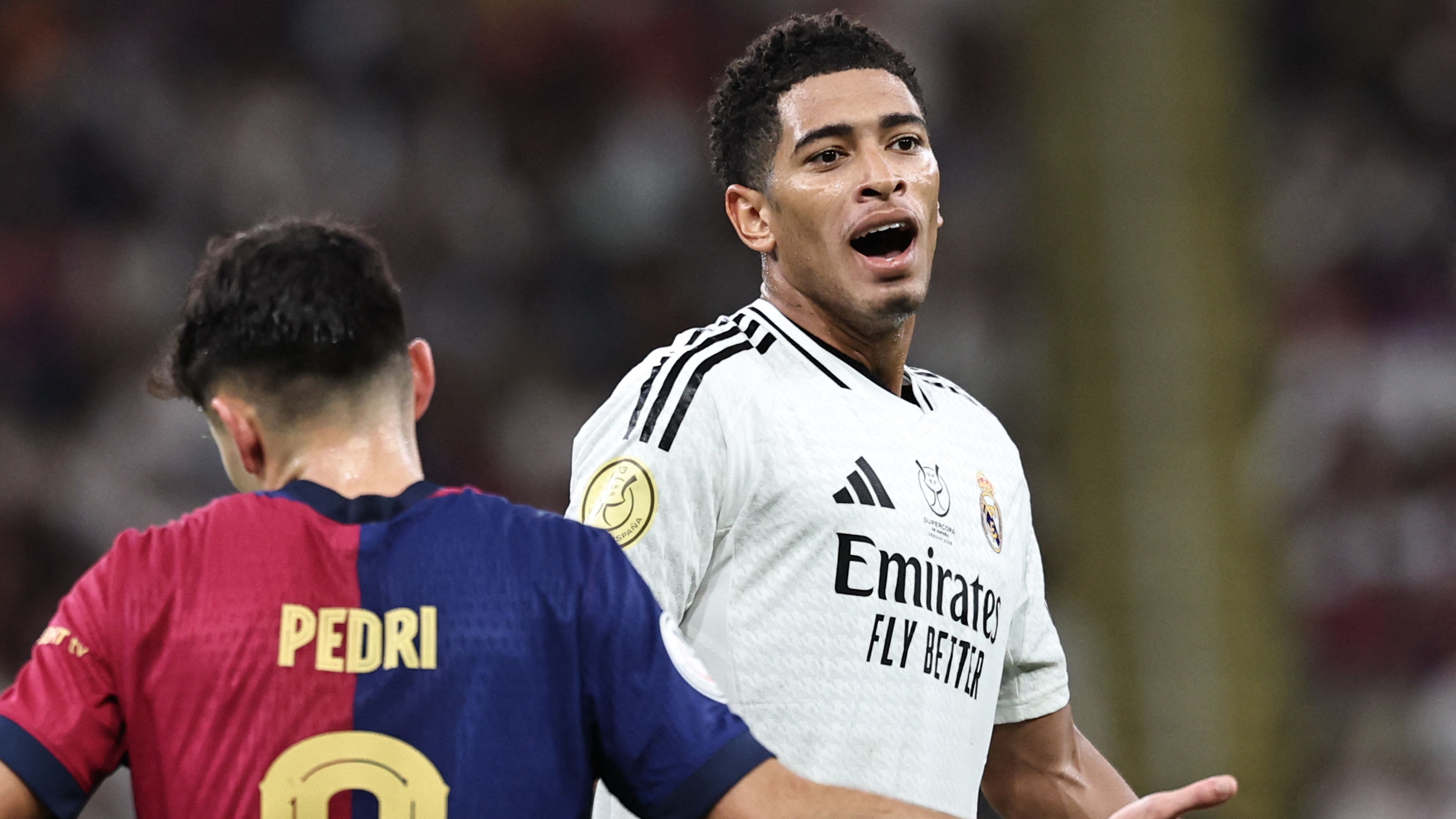 Jude Bellingham allegedly aimed brutal dig at Barcelona after clash with Pedri during Real Madrid's Clasico win